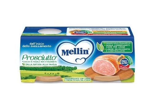 Mellin prosciutto omogeneizzato 2 x 80 grammi