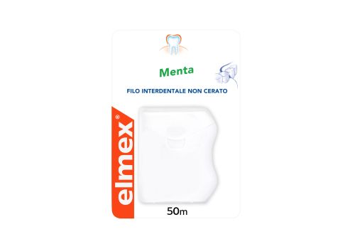 ELMEX Filo Interdentale Cerato Aroma Menta 50m