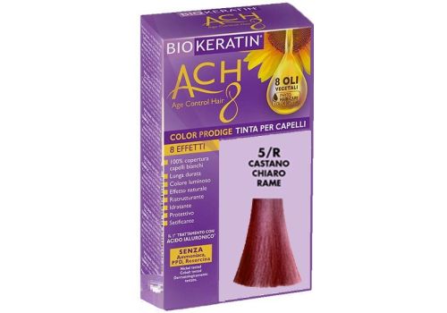 Biokeratin Ach 8 tinta per capelli 5/r castano chiaro rame