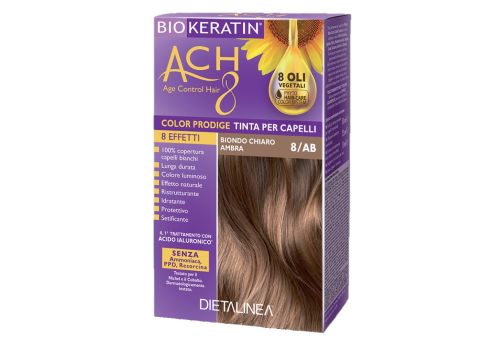 Biokeratin Ach 8 tinta per capelli 8/ab biondo chiaro ambra