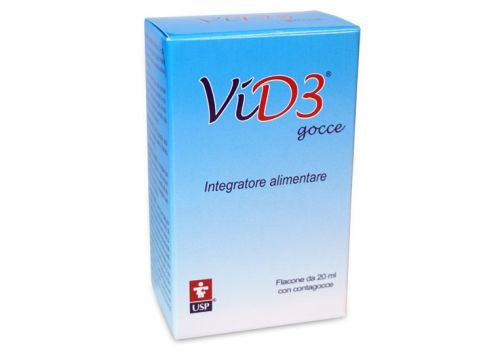 Vid3 integratore per l’apparato muscolo-scheletrico e il sistema immunitario gocce orali 20ml