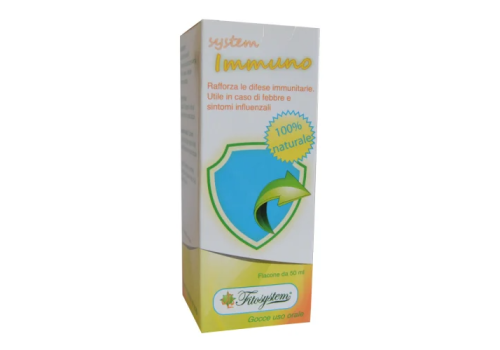 System Immuno integratore per il sistema immunitario gocce orali 50ml