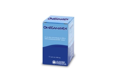 Omegamaven integratore per il colesterolo 30 perle