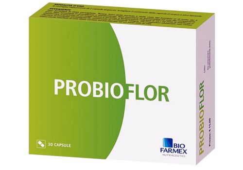 Probioflor integratore per l'equilibrio della flora batterica intestinale 30 capsule