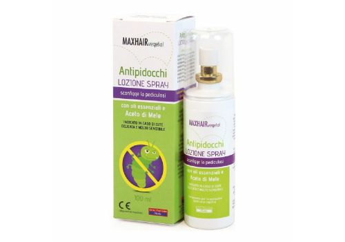 Max Hair Vegetal trattamento antipediculosi spray 100ml