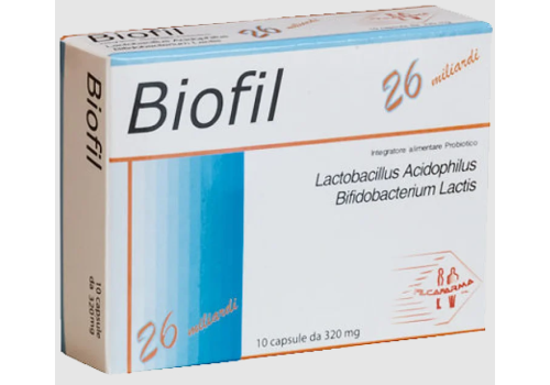 Biofil integratore di fermenti latttici 10 capsule