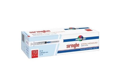 M-aid siringa per venipuntura 5ml g23 10 pezzi