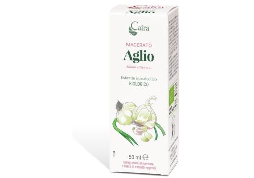 Caira Aglio Biologico integratore per la pressione arteriosa macerato glicerico 50ml