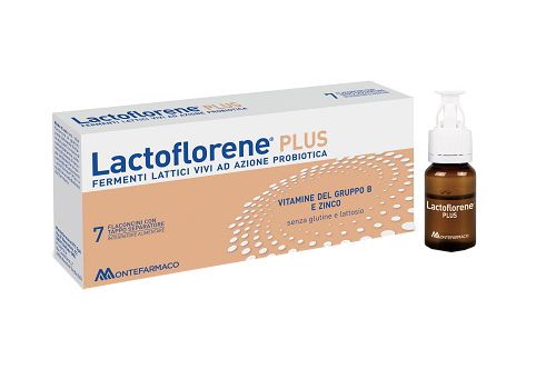 Lactoflorene Plus Plus integratore per l'equilibrio della flora intestinale 7 flaconcini 10ml