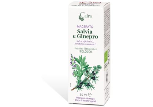 Caira Salvia e Ginepro estratto idroalcolico biologico 50ml