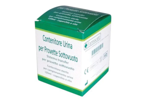 Farmacare contenitore urine provetta sottovuoto