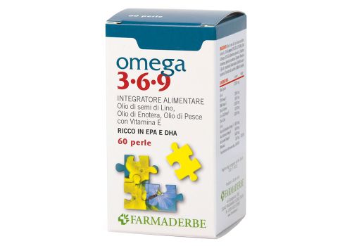 Omega 3-6-9 ricco in EPA e DHA 60 perle