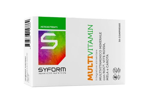 Multivitamin integratore di vitamine e minerali 30 compresse