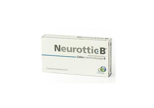 Neurottic B integratore per la funzione cerebrale 5 flaconcini monodose x 10ml