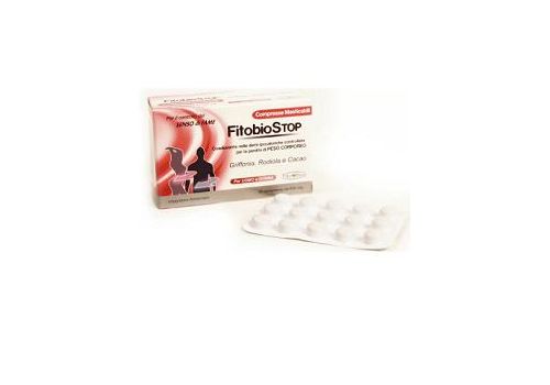 Fitobio Stop integratore per il controllo del peso 30 compresse masticabili