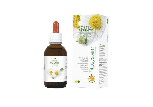 System Serenity integratore con piante officinali per favorire il rilassamento gocce orali 50ml