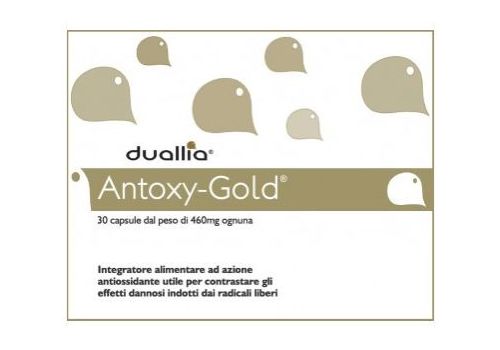 Antoxy Gold integratore per il sistema nervoso e il benessere della vista 30 capsule