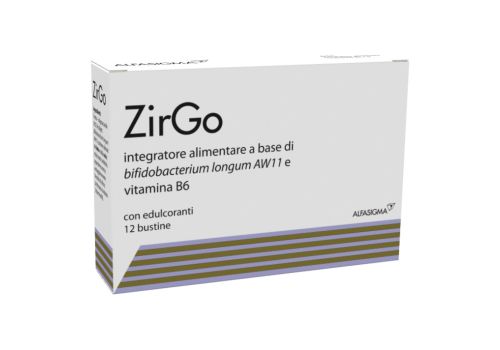 ZirGo integratore per l'equilibrio della microflora intestinale 12 bustine