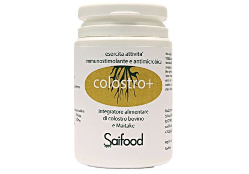 Saifood Colostro+ integratore per le difese dell'organismo 100 capsule 