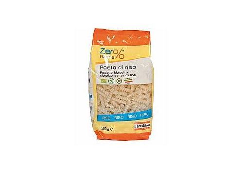 Zer% Glutine pasta di riso biologico fusilli 500 grammi