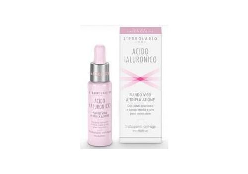 L'Erbolario acido ialuronico fluido a tripla azione trattamento anti-age multiattivo 28ml