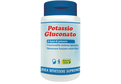 Potassio Gluconato integratore utile per il benessere dei muscoli 90 tavolette