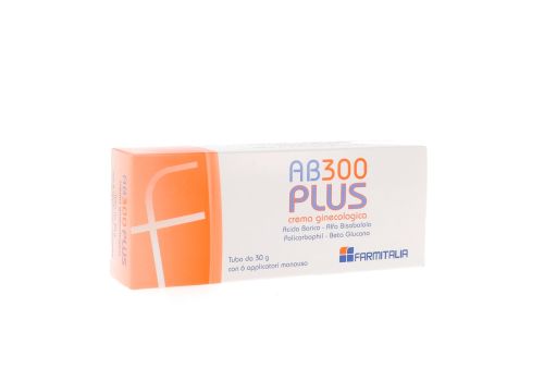 AB 300 PLUS CREMA GINECOLOGICA 30G + 6APPLICATORI MONOUSO