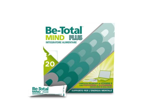 Be-Total Mind Plus Integratore Alimentare Vitamina B Fosfoserina Glutammina Stanchezza Mentale 20Bst
