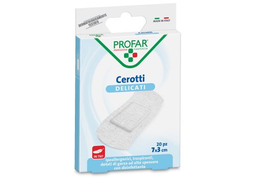 Profar cerotti in tessuto non tessuto 7 x 3cm 20 pezzi