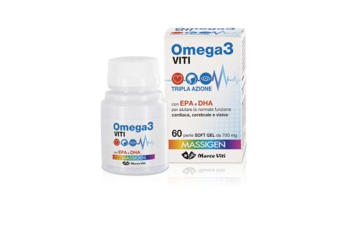 MASSIGEN VITI OMEGA3 TRIPLA AZIONE 60PRL DA 700MG