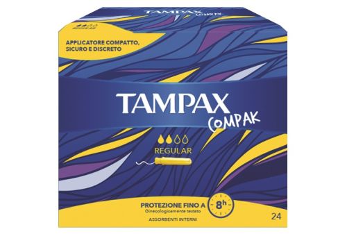 TAMPAX COMPAX REG 24PZ