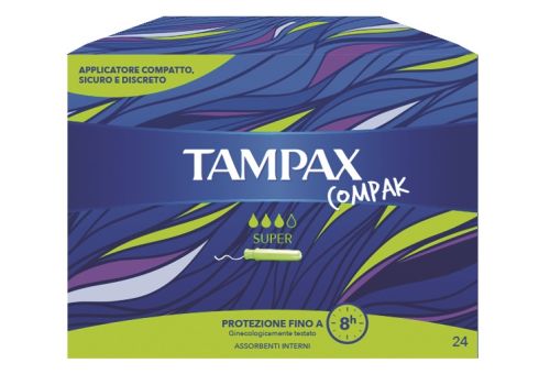 TAMPAX COMPAK SUPER 24PZ