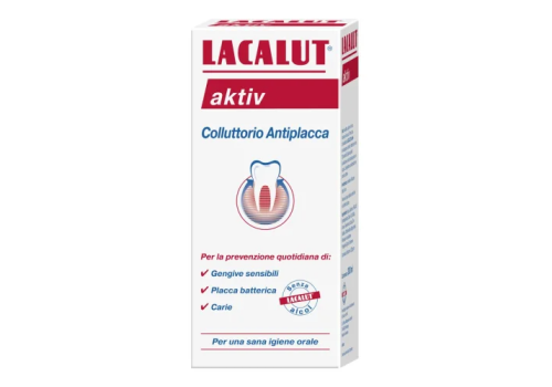 Lacalut Aktiv collutorio antiplacca 300ml
