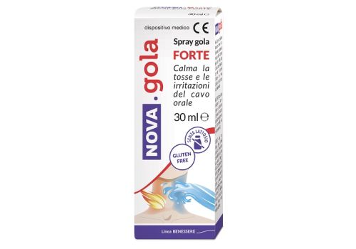 Nova Gola spray forte per la tosse e le irritazioni del cavo orale 30ml
