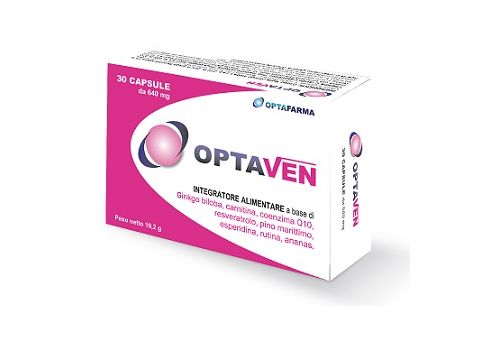 Optaven integratore per la circolazione venosa 30 capsule