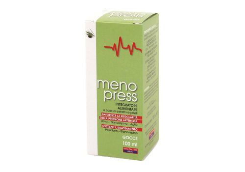 Meno Press integratore per salute cardiovascolare gocce orali 100ml