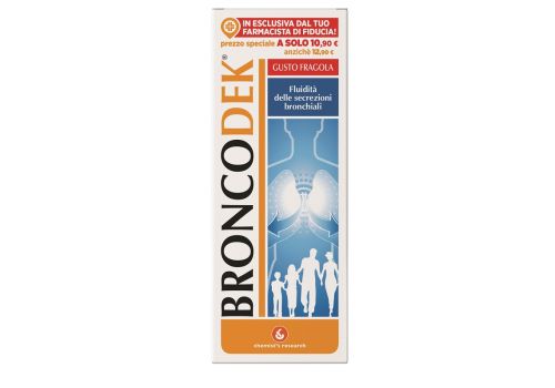 Broncodek integratore per tosse produttiva e catarro sciroppo 200ml