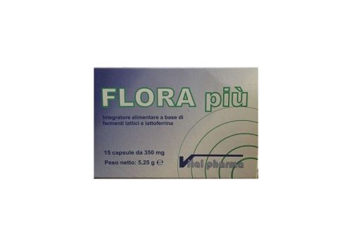 Flora Più integratore di fermenti latttici 15 capsule