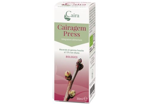 Cairagem Press bio integratore gemmoconcentrato per il sistema cardiovascolare spray orale 30ml