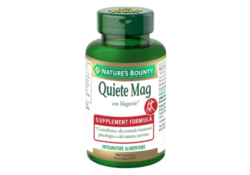 Quiete Mag integratore rilassante con magnesio 100 tavolette