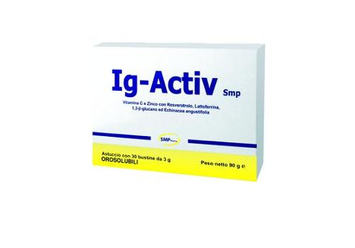 Ig-activ smp integratore per le difese immunitarie 30 bustine orosolubili