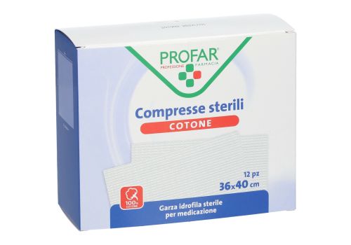 Profar garza cotone 36 x 40cm 12 pezzi