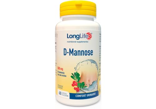 D-Mannose integratore per il comfort urinario 60 capsule