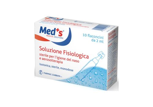 Meds soluzione fisiologica sterile 10 flaconcini da 2ml