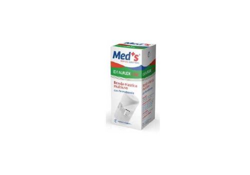 Med's Idelflex Line benda elastica cotone nylon con fermabenda 4,5 x 8cm