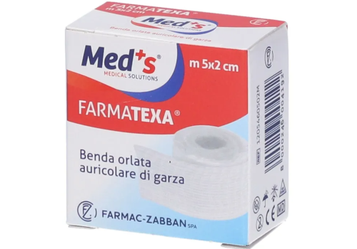 Med's Farmatexa benda orlata auricolare 2cm x 5m
