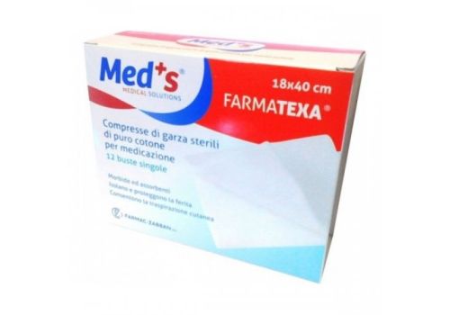 GARZA MEDS 12/12 18X40CM 12PZ