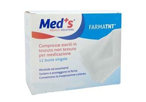 Med's FarmaTnt garza sterile 7,5 x 7,5cm 12 pezzi