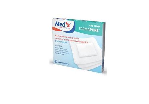 MEDS PORE MEDIC 10X9CM 5PZ