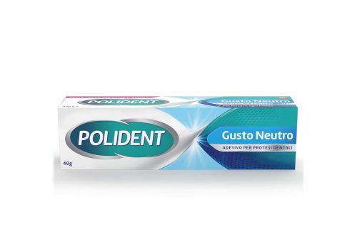 Polident Gusto Neutro adesivo per protesi dentali totale o parziale tenuta forte 40 grammi